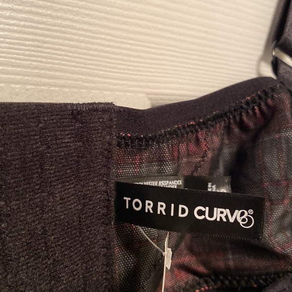 Brand New Torrid Red Plaid Strappy Micro Underwire Bra…size 6 - Picture 4 of 6